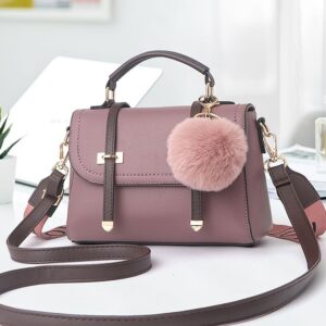 Elegant Ladies Single Sling Faux Leather Hand Bag