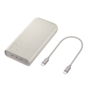 SAMSUNG OEM 10,000 mAh (25W) / 20,000 mAh (45W) USB-C Port Super-Fast Charging Powerbank