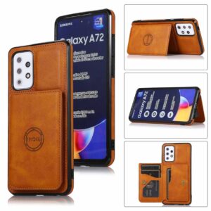 Samsung A52 Luxury Leather Wallet Back Cover Case