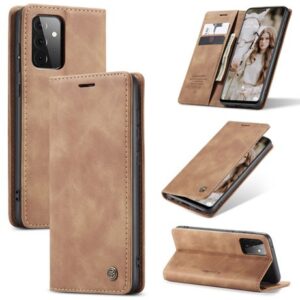Samsung A72 CaseMe Leather Flip Cover