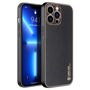 Dux Ducis Yolo Leather Electroplated Case for iPhone 12 and 13 Series