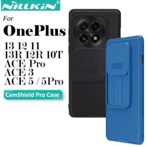 Nillkin CamShield Pro for OnePlus 13 12 11 10 9 8 ACE Series Phone Case with Slide Camera Cover