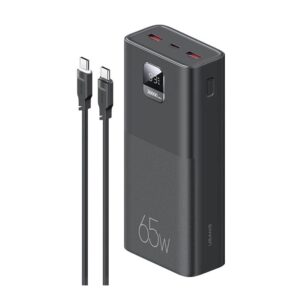 USAMS 30000MAH 65W PD FAST CHARGING LAPTOP AND PHONE POWER BANK