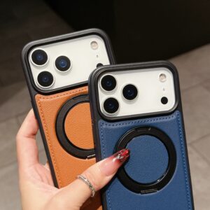 Iphone 17 pro Max Magnetic leather anti-drop Cover