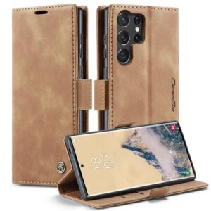 Samsung Galaxy S24 / S25 Ultra Leather Flip Cover