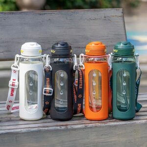 Sports Water Bottle, Kids Friendly for Business Gifts & Outdoor Festivals for Straw Lid Drinkware